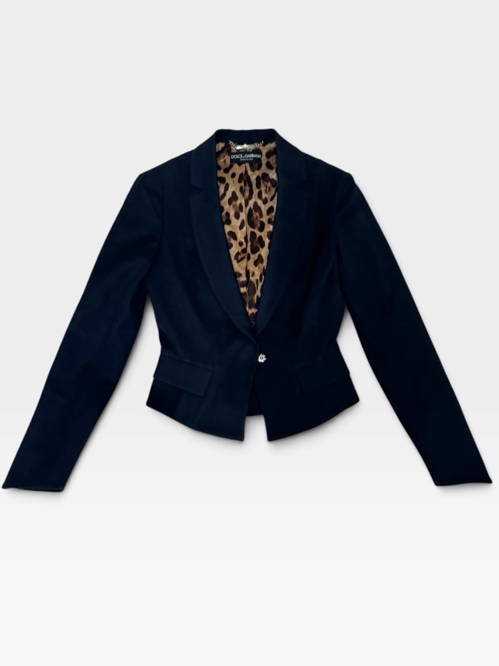 Dolce & Gabbana Blazer Jacket Black Small (IT 40; US 4) - Picture 2 of 13